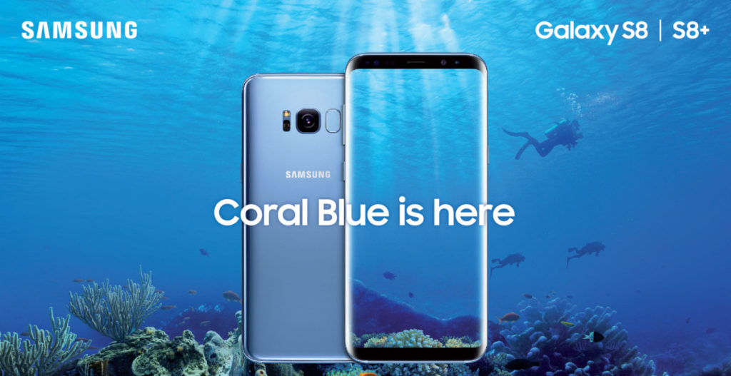 The Galaxy S8 and S8+ now come in Coral Blue 10