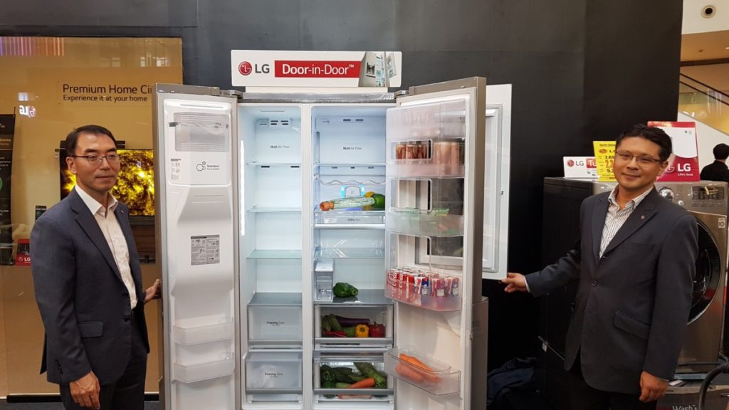 LG Instaview fridge
