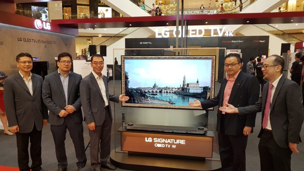 LG OLED TV launch