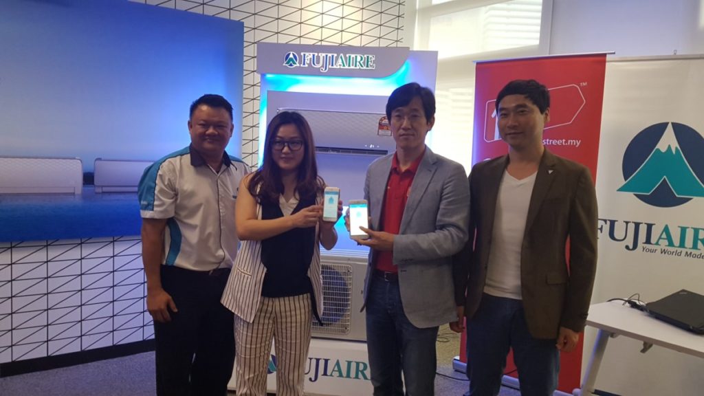 Fujiaire launches their first Wi-Fi enabled air conditioners on 11street 2
