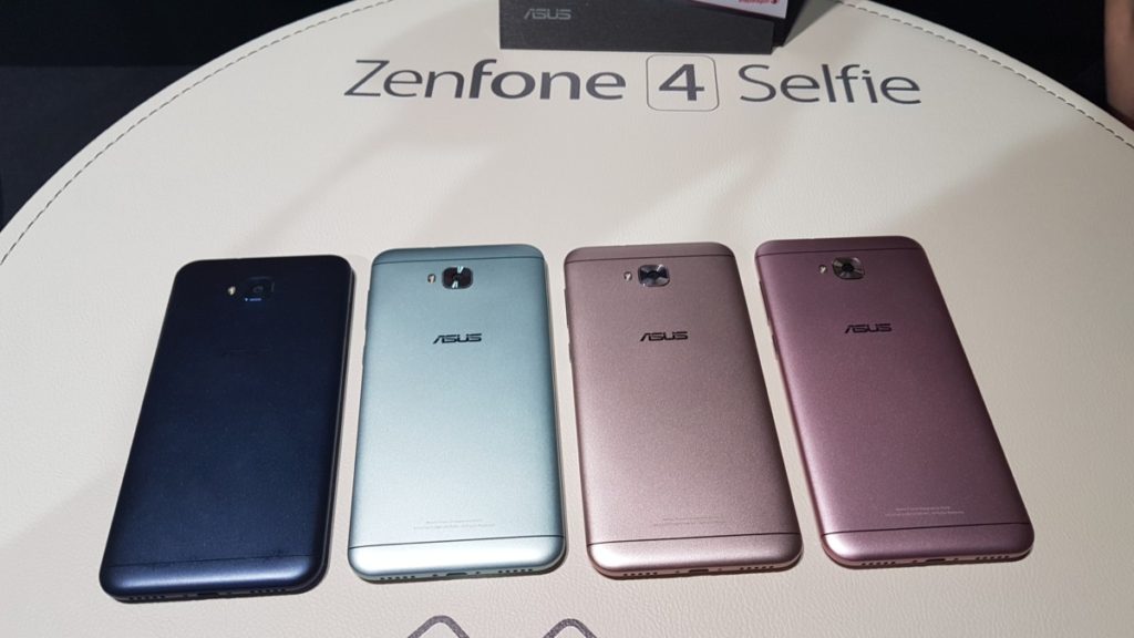 Zenfone 4 Selfie colours