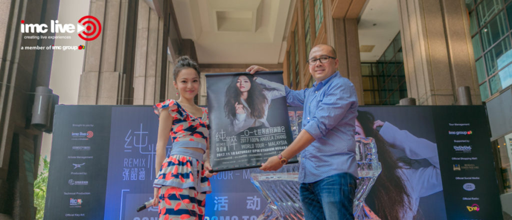 Angela Zhang thrills fans at Berjaya Times Square 5