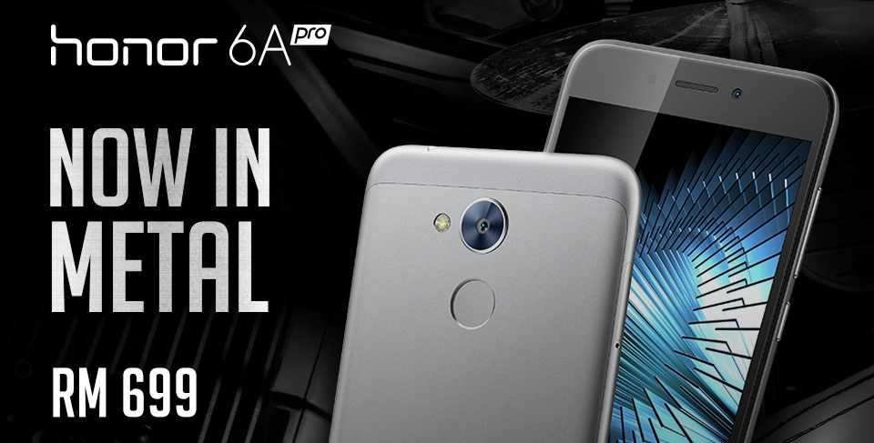 Metal-hewn Honor 6A Pro lands in Malaysia at RM699 1