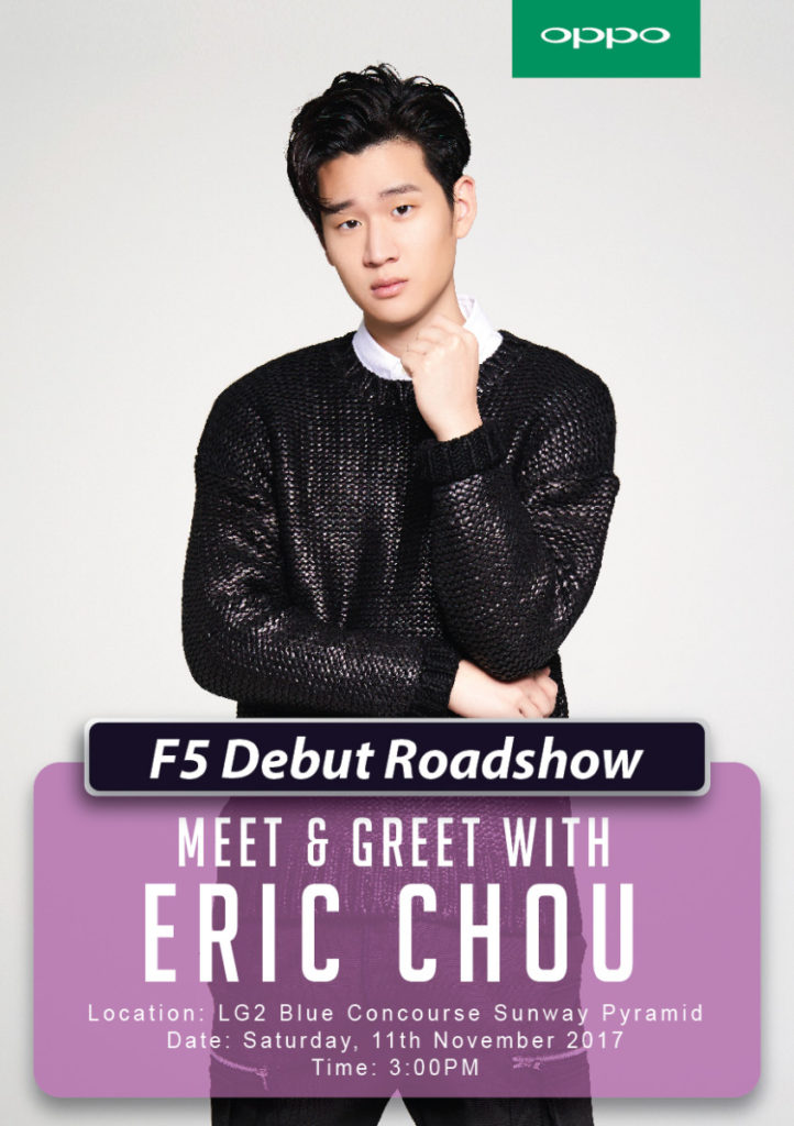 OPPO brings in major star power for F5 roadshows with Eric Chou, Fattah Amin and Min Chen 5