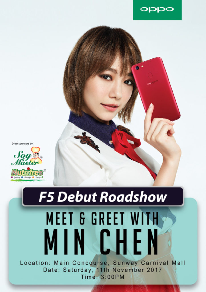 OPPO brings in major star power for F5 roadshows with Eric Chou, Fattah Amin and Min Chen 7