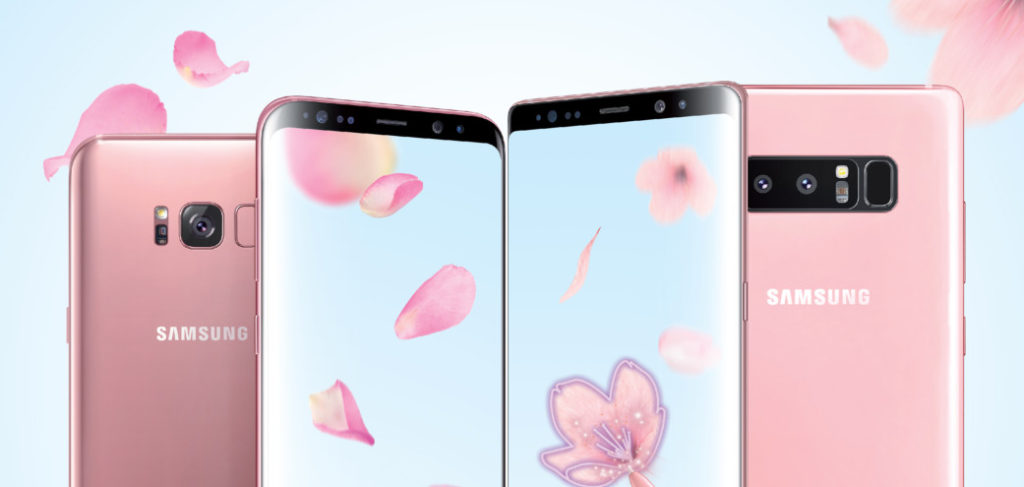 The Galaxy Note8, S8 and S8+ now comes in a pretty shade of pink 22