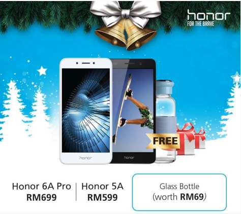 The honor 8 Pro is yours this Christmas for RM1,799 4