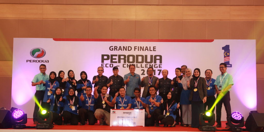 UiTM wins the Perodua Eco Challenge 2017 4
