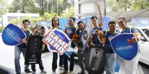 Celcom Game Hero Se7en Gear champion wins a BMW 34