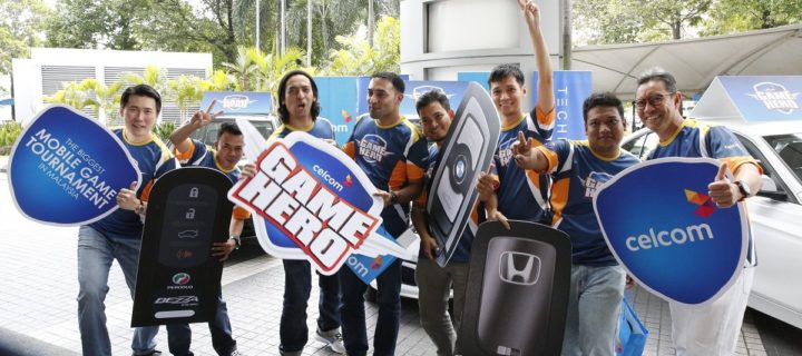 Celcom Game Hero Se7en Gear champion wins a BMW 