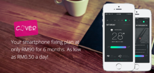 The new COVER app gets you damage insurance for your phone 9