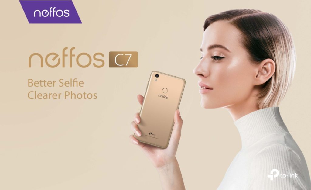 Neffos C7 official render