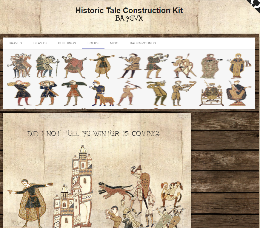 Memes just got classier with this online Bayeux Tapestry generator 2