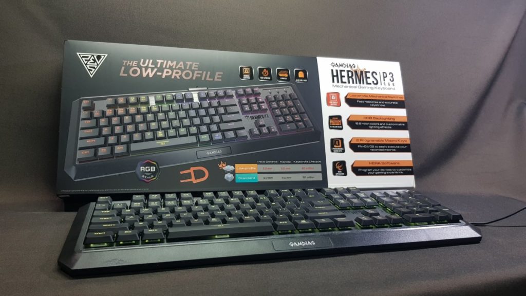 [Review] Gamdias Hermes P3 RGB Mechanical Keyboard 1