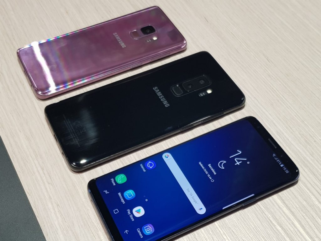 The new Galaxy S9 and S9+