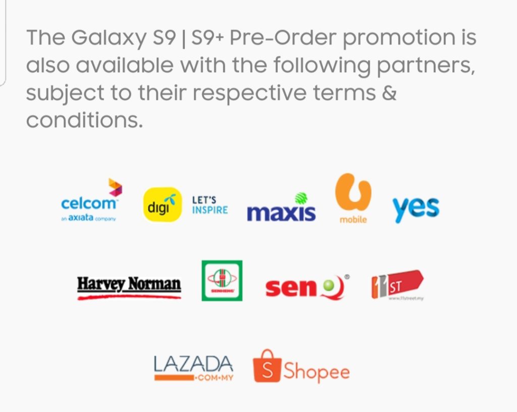 Galaxy s9+ and Galaxy S9 preorder for Malaysia starts today 4