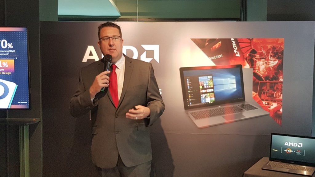 Peter Chambers, Director - Consumer Sales, Asia Pacific and Japan sharing more about the roadmap for AMD's for the future.