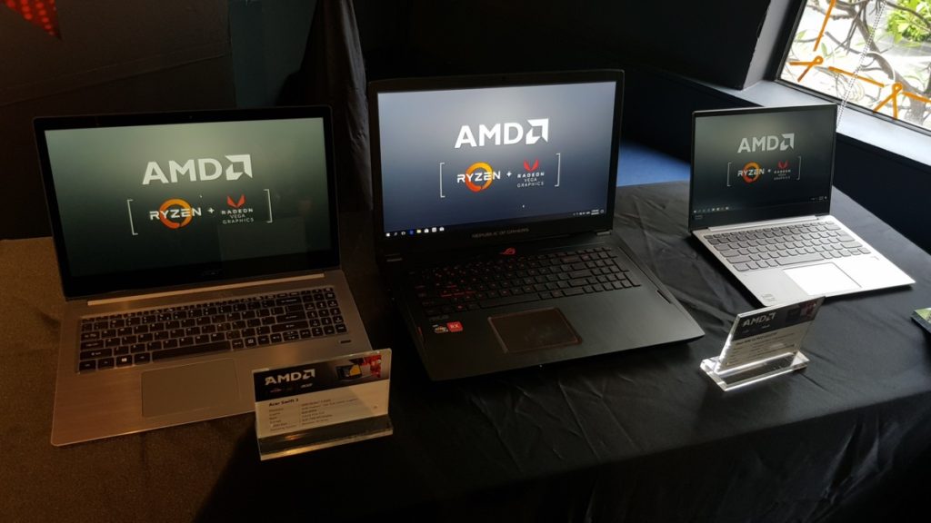 Acer Swift 3, ASUS ROG GL702 and Lenovo IdeaPad 720S