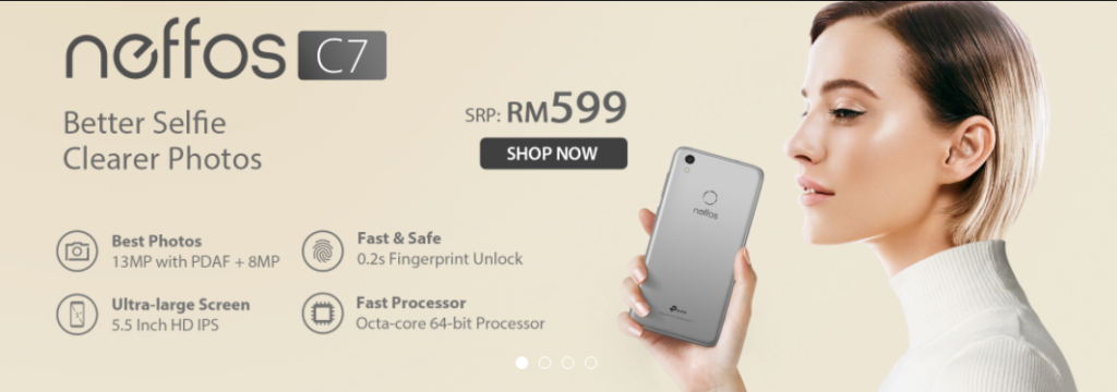 The Neffos C7 selfie camphone is yours for RM599 3