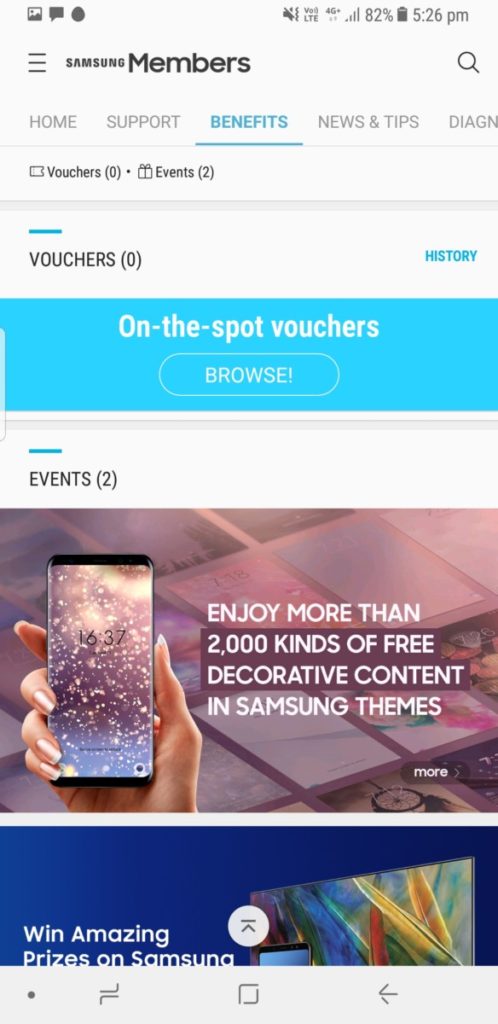 The new Samsung Members app is available for download 2
