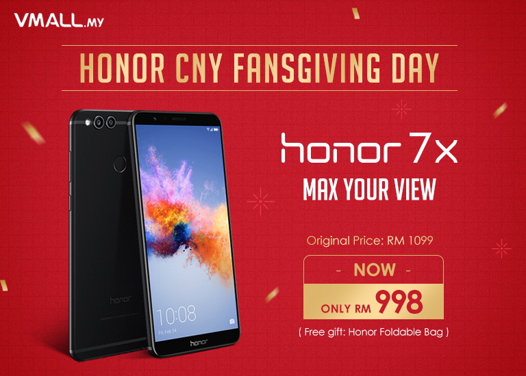Celebrate Chinese New Year with discounts on the honor 7x and honor 6A Pro 2