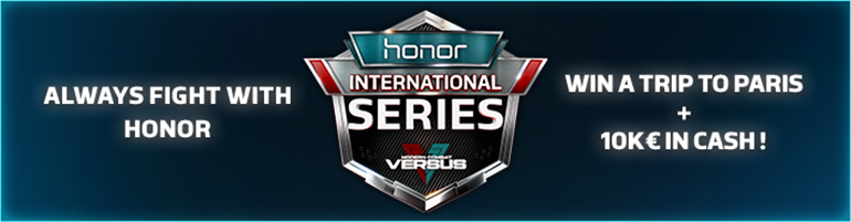 The honor View 10 is the official phone for the Modern Combat Versus honor International Series tournament 2