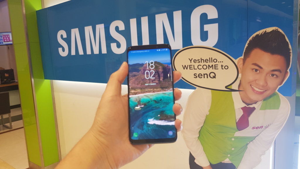 You can trade your old phone in for the new Galaxy S9 and S9+ at SenQ for generous rebates.