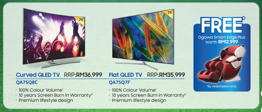 New 'Big Games, Big Screens' campaign offers up to RM26,000 in free gifts with Samsung 4K TVs 3
