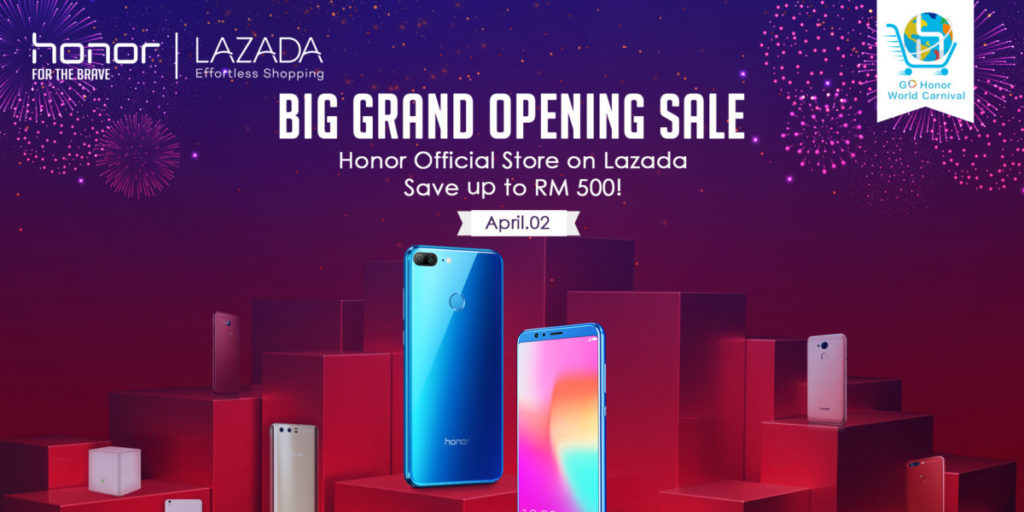 Heads up - honor sale with discounts aplenty on Lazada is inbound 35
