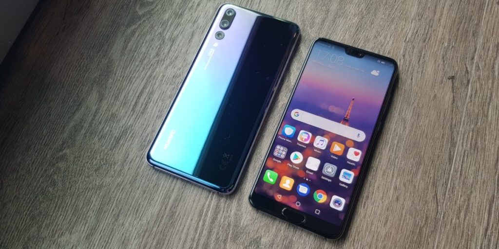 How did Huawei make the gradient finish for the P20 Pro Twilight 5
