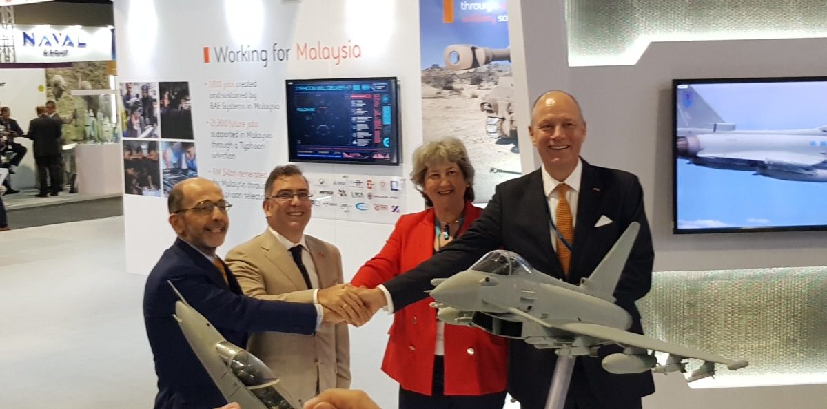 International support for the Eurofighter Typhoon for Malaysia | Hitech ...