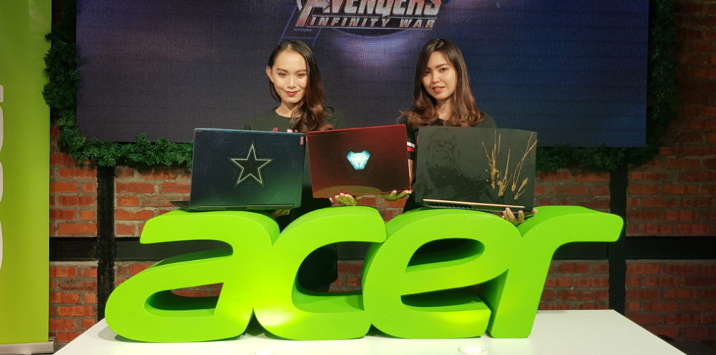 Acer debuts Marvel Avengers Infinity War themed Swift 3, Aspire 6 and Nitro 5 47