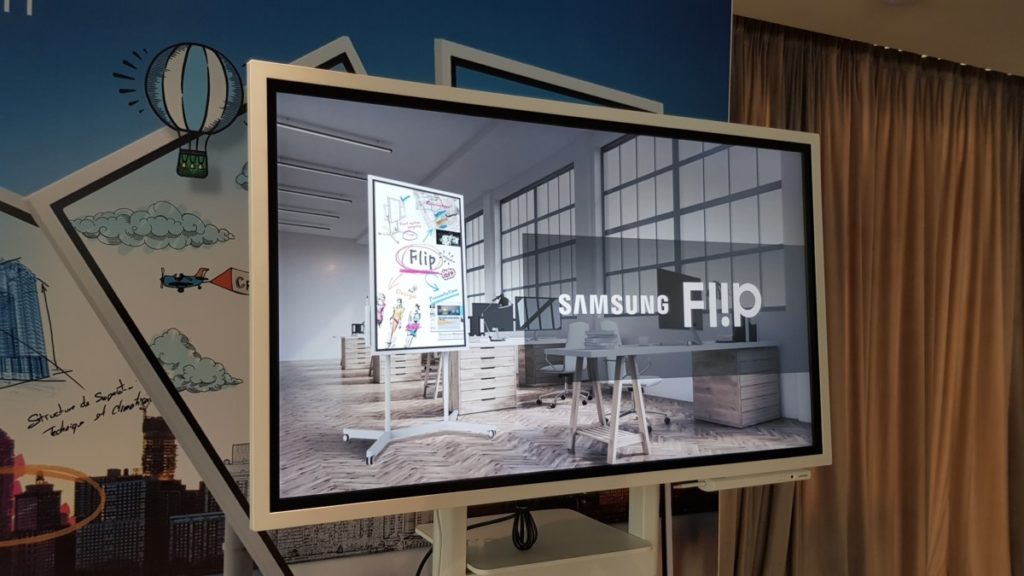 Meetings are going digital with the Samsung Flip digital whiteboard 2