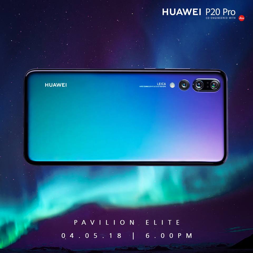How did Huawei make the gradient finish for the P20 Pro Twilight 4