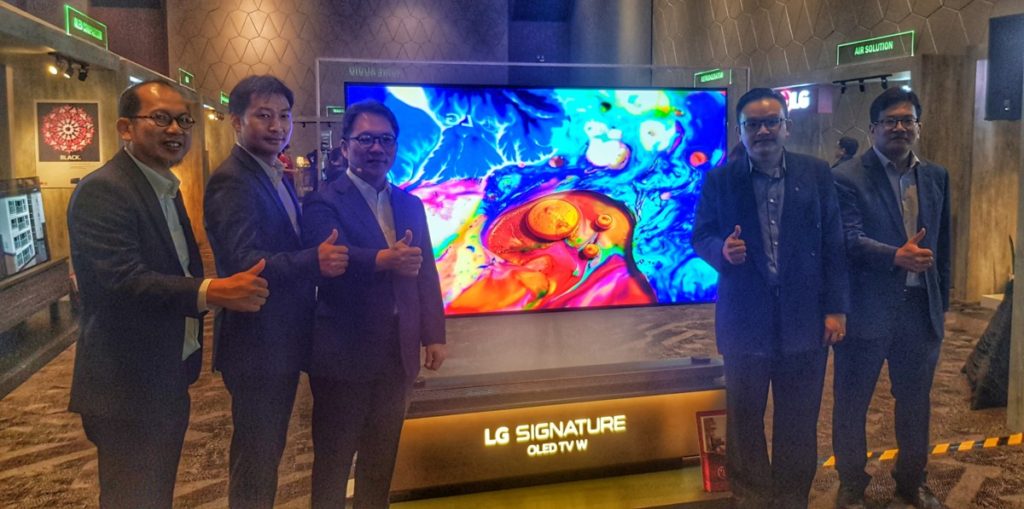 LG showcases latest line-up of home appliances and the W8 OLED TV 2
