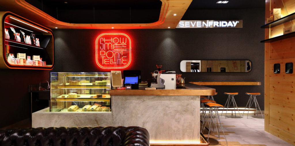 Timepieces and coffee meet at the new SevenFriday Space 12