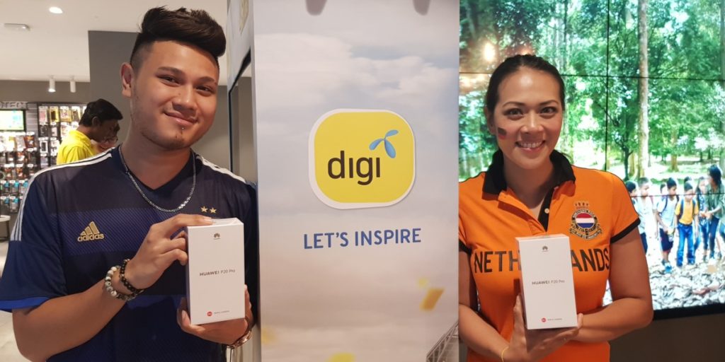 Digi Rah Rah Internet campaign kicks off with Huawei P20 Pro Twilight at RM1 1