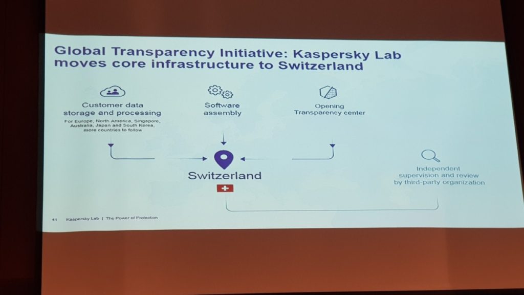 Kaspersky Lab opens first Transparency Centre and relocates core infrastructure to Switzerland 3