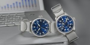 Fly the friendly blue skies with these Laco Blaue Stunde series watches 39