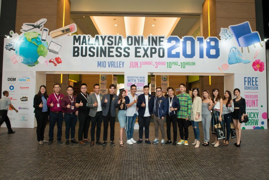 Malaysia Online Business Expo (MOBE) is now on at Midvalley Mall 3
