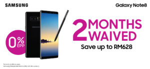 Buy the Galaxy Note8 via EPP and save up to a whopping RM628 19