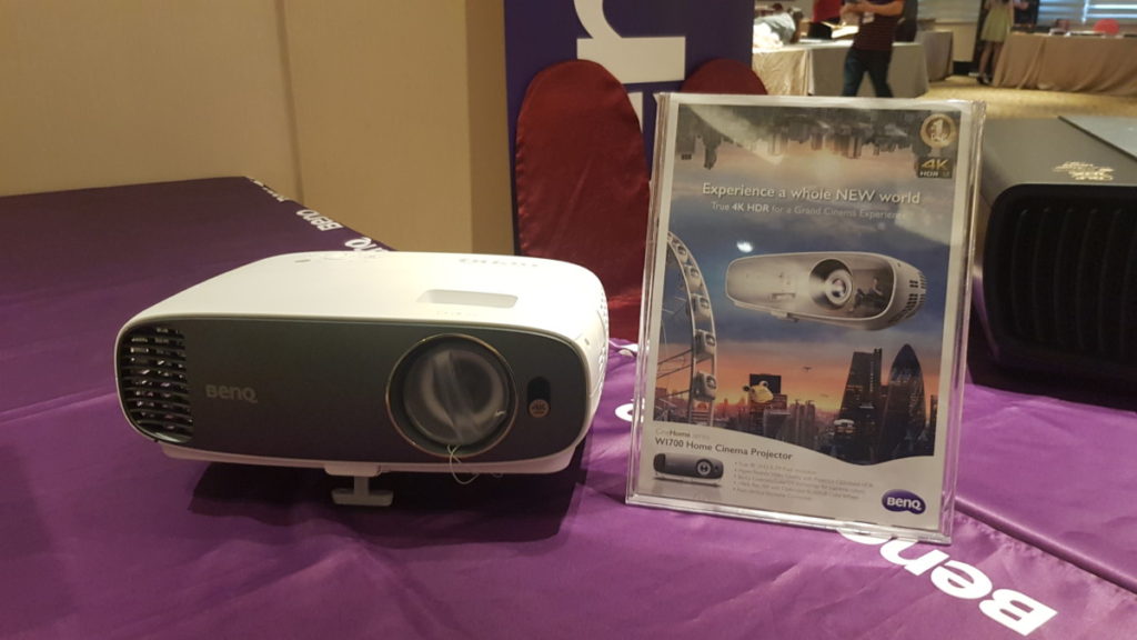 BenQ exhibits W1700 and TK800 4K HDR projectors at KL International AV show 2018 3