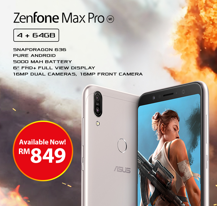 Asus releases Zenfone Max Pro M1 with 4GB RAM, 64GB storage and better cameras 2