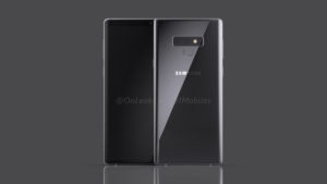 Galaxy Note9 renders surface with rear fingerprint reader 16