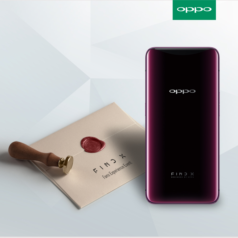 OPPO Find X popping up in Malaysia this coming 17 July 2
