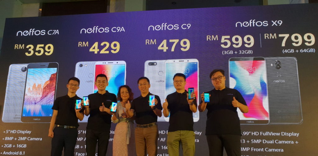 Neffos launches X9, C9, C9A and C7A phones for Malaysia 9