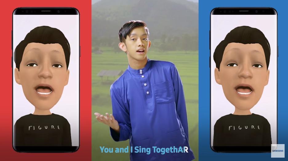 Samsung SingTogethAR demonstration