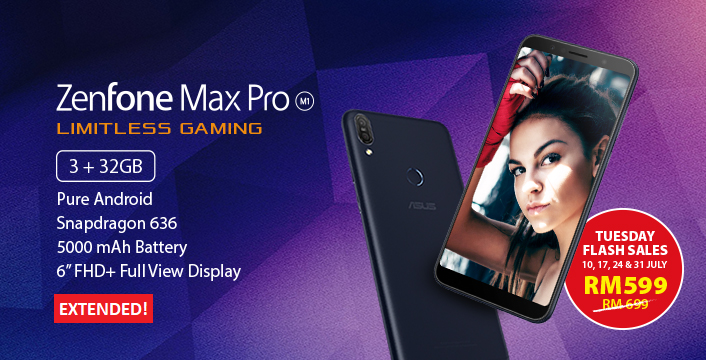 Zenfone max Pro M1 lazada deal
