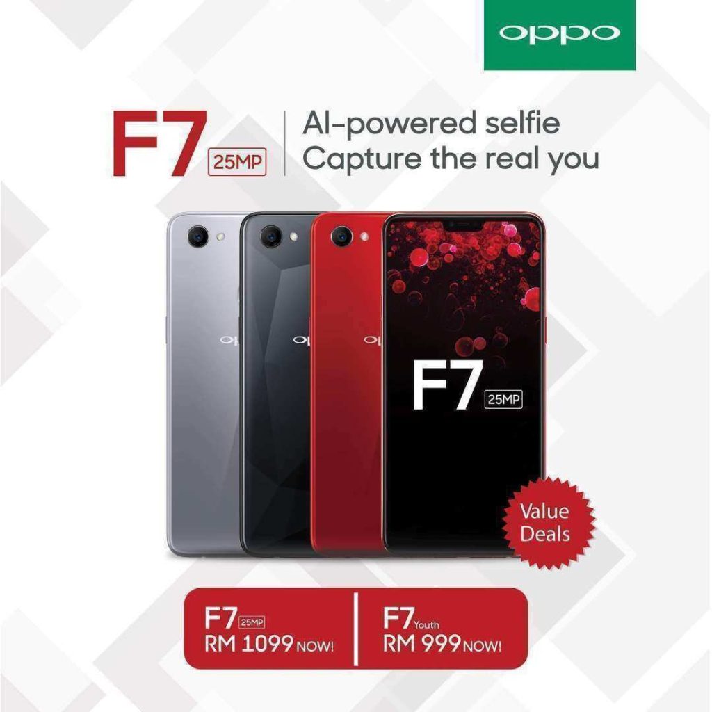 OPPO F7 promotion