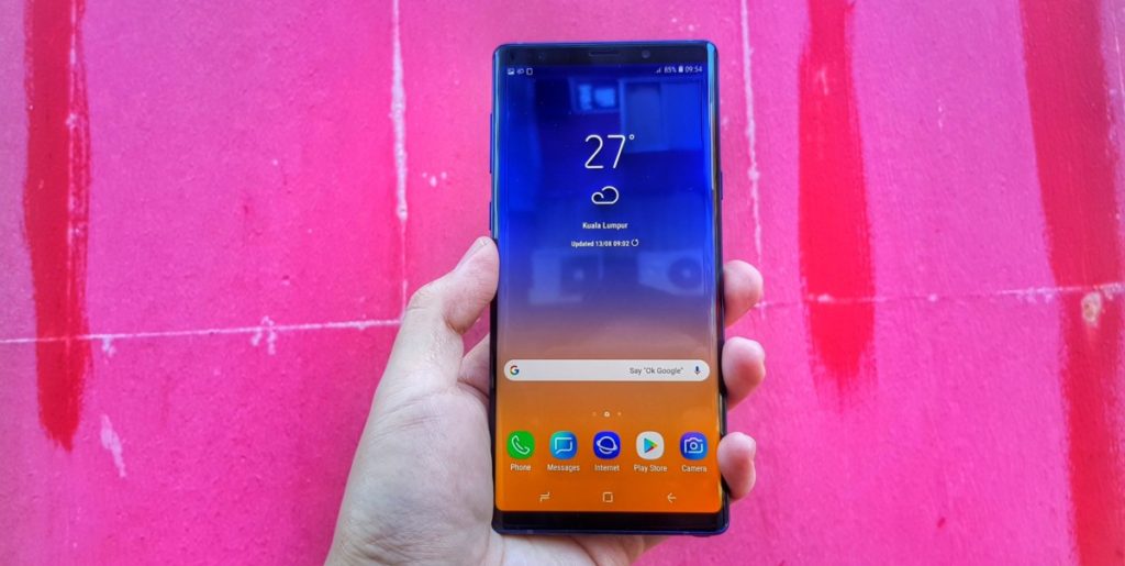 Flaw Detection on the Galaxy Note9 explained 20